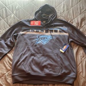 OKC Thunder Ultra Game Hoodie Sweatshirt, Navy, size XL, NWT